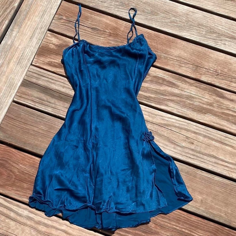Gold tag Victorias Secret slip dress